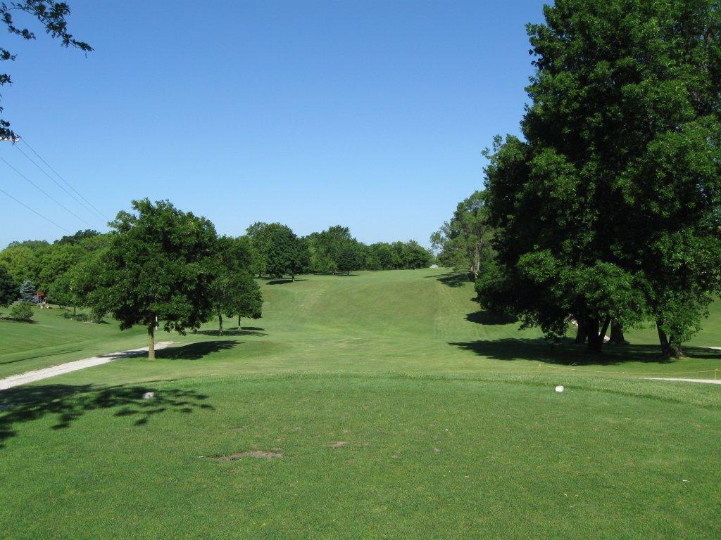 Shot of the course's greens. 